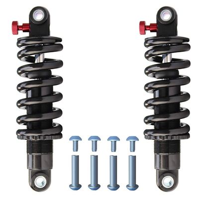LvTu Shock Absorber 125mm 150mm 165mm 190mm XC Soft Tail Mountain Electric Bike Spring Suspension (Color : 165mm, Size : 1000lbs)