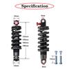 LvTu Shock Absorber 125mm 150mm 165mm 190mm XC Soft Tail Mountain Electric Bike Spring Suspension (Color : 165mm, Size : 1000lbs) view 3