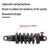 LvTu Shock Absorber 125mm 150mm 165mm 190mm XC Soft Tail Mountain Electric Bike Spring Suspension (Color : 125mm, Size : 650lbs) view 2
