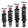 LvTu Shock Absorber Bike Hydraulic Spring with Damping Adjustment for XC Soft Tail Off-road Electric (Size : 125mm) view 2