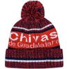 Icon Sports Soccer Team Beanie  Adult Official Football Club Knit Winter Warm Pom Cap Casual Hat for Men Women Unisex (Chivas/Identity, One Size) view 2