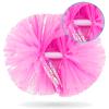 AOPANDA Cheerleading Pom Poms with Baton Handle for Team Spirit Sports Dance Cheering Kids AdultsPink and 2PCS view 2