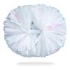 AOPANDA Cheerleading Pom Poms with Baton Handle for Team Spirit Sports Dance Cheering Kids AdultsWhite view 1