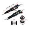LvTu Bike Air Shock Absorber 165mm/ 190mm/ 200mm XC Soft Tail/Trail Rear Suspension (Size : 190mm) view 2