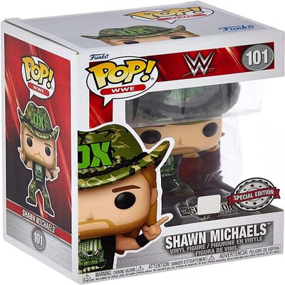 Funko Shawn Michaels D-Generation X Survivor Series '09 with Pin WWE Pop! Vinyl Figure - GameStop Exclusive