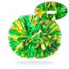 AOPANDA Cheerleading Pom Poms with Baton Handle for Team Spirit Sports Dance Cheering Kids Adults view 2