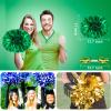 AOPANDA Cheerleading Pom Poms with Baton Handle for Team Spirit Sports Dance Cheering Kids Adults view 4