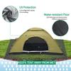 Sutekus Single Tent Camouflage Patterns Camping Tent Backpacking Tent for Camping Hiking Outdoor Equipment (Single - Khaki) view 3