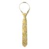 Spring Notion Boys' Cotton Floral Print Zipper Neckties in Trendy Colors, 61-Yellow Small view 1