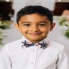 Spring Notion Boy's Cotton Floral Print Pre-tied Bow Tie, 59-Navy Blush Pink Medium view 3