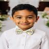 Spring Notion Boy's Cotton Floral Print Pre-tied Bow Tie, 63-Yellow Blue Small view 3