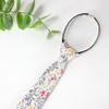 Spring Notion Boys' Cotton Floral Print Zipper Neckties in Trendy Colors, 62-White Yellow Red Small view 2