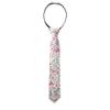 Spring Notion Boys' Cotton Floral Print Zipper Neckties in Trendy Colors, 64-Blue Pink Medium