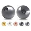 MUUNN 200pcs Tungsten Cyclops Beads for Fly Tying, Sink Deeper and Faster 5 Colors/13 Sizes Countersunk Tungsten Beads Fly Tying Beads Head Fly Tying Materials(Black Nickel,6.4mm) view 3