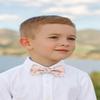 Spring Notion Boy's Cotton Floral Print Pre-tied Bow Tie, 60-Blush Pink Large view 3