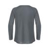 renvena Mens Regular Fit Long Sleeve Waffle Henley Shirt Lightweight Button T-Shirts Dark Gray XX-Large view 2