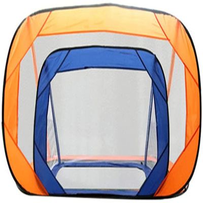 Mini Soccer Goal Portable Soccer Net Pop Up Goal Nets Folding Portable Small Football Goal Outdoor Mini Simple Children Indoor Quick Set-Up Portable Soccer Goal Household LSDRALOBBEB 1108(Color:Orange