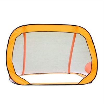 Mini Soccer Goal Portable Soccer Net Pop Up Goal Nets Folding Portable Football Goal Children's Foldable Loading and Unloading Assembly Demolition Home Small Children's Football Goal LSDRALOBBEB 1108(