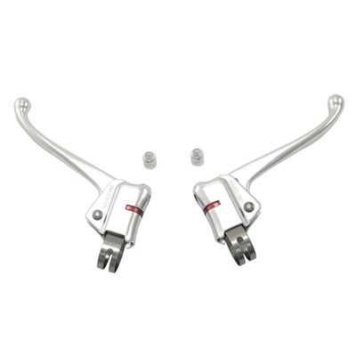 DIA-COMPE DC135 Touring Brake Lever Set for Caliper & Cantilever Brake, Silver DP2499