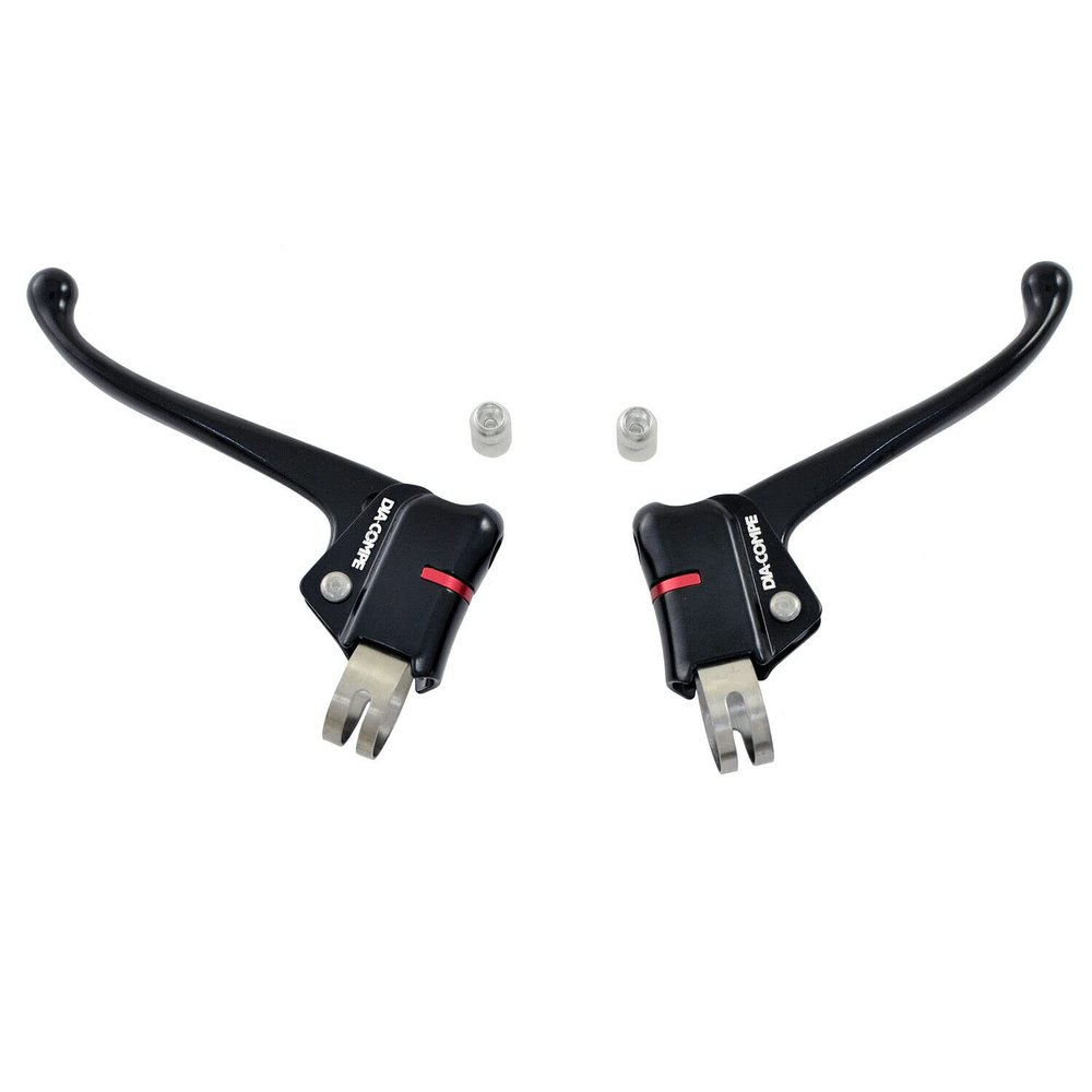 DIA-COMPE DC135 Touring Brake Lever Set for Caliper & Cantilever Brake, Black, DP2500
