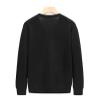 Men's Cardigan Sweater V-Neck Long Sleeve Button Knitwear Casual Solid Knitted Regular Fit Cardigan with Pocket (Black,Medium) view 2