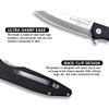 Swiss Eagle Defender Folding Knife EDC 3.62" Steel Balde G10 Tactical Handle Pocket Knife view 3
