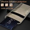GNCCI Anti-Radiation Cell Phone Security Pouch Anti-Spying GPS RFID Signal Blocking Bag Shielding Pouch Wallet Case Protection Car Key Credit Card Passport Protection Pouch view 2
