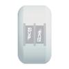Clear Grey Ricta Crystal Cores 54mm 95a Wheels view 3