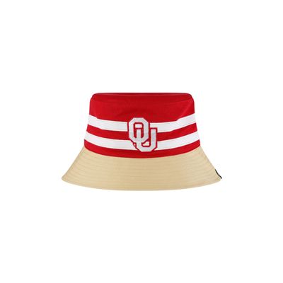 FOCO Oklahoma Sooners NCAA Team Stripe Bucket Hat