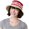 FOCO Oklahoma Sooners NCAA Team Stripe Bucket Hat view 2
