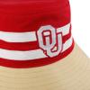 FOCO Oklahoma Sooners NCAA Team Stripe Bucket Hat view 3