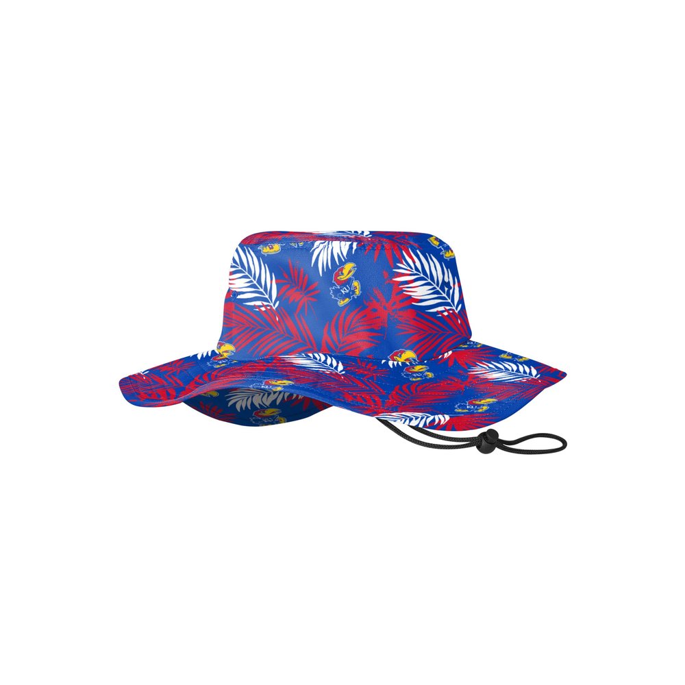 FOCO Kansas Jayhawks NCAA Floral Boonie Hat