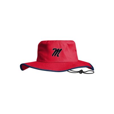 FOCO Ole Miss Rebels NCAA Solid Boonie Hat