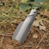 Lixada Titanium Shovel Garden Hand Shovel Outdoor Camping Hiking Backpacking Trowel with/Without Clip, 6.9in/8in view 2