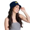 Michigan Wolverines NCAA Solid Bucket Hat view 2