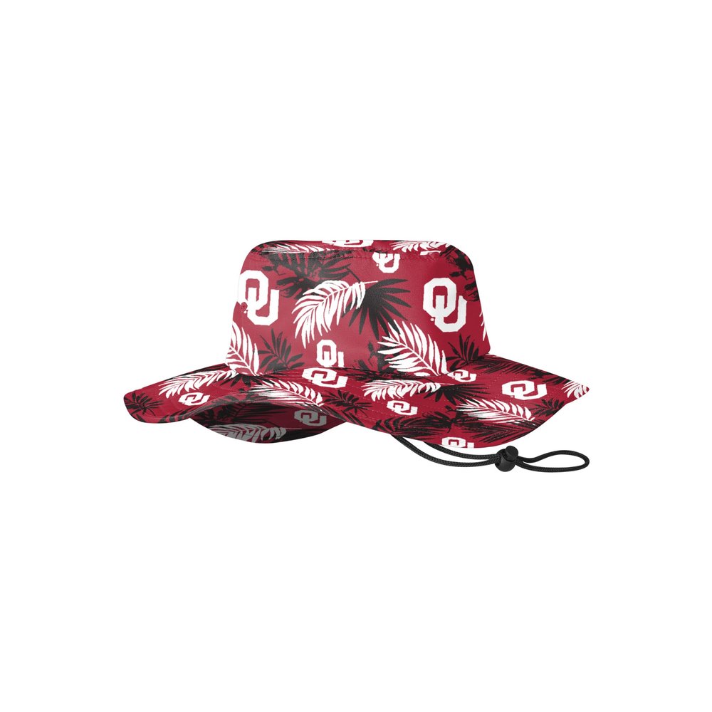 FOCO Oklahoma Sooners NCAA Floral Boonie Hat
