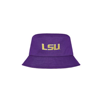 LSU Tigers NCAA Solid Bucket Hat