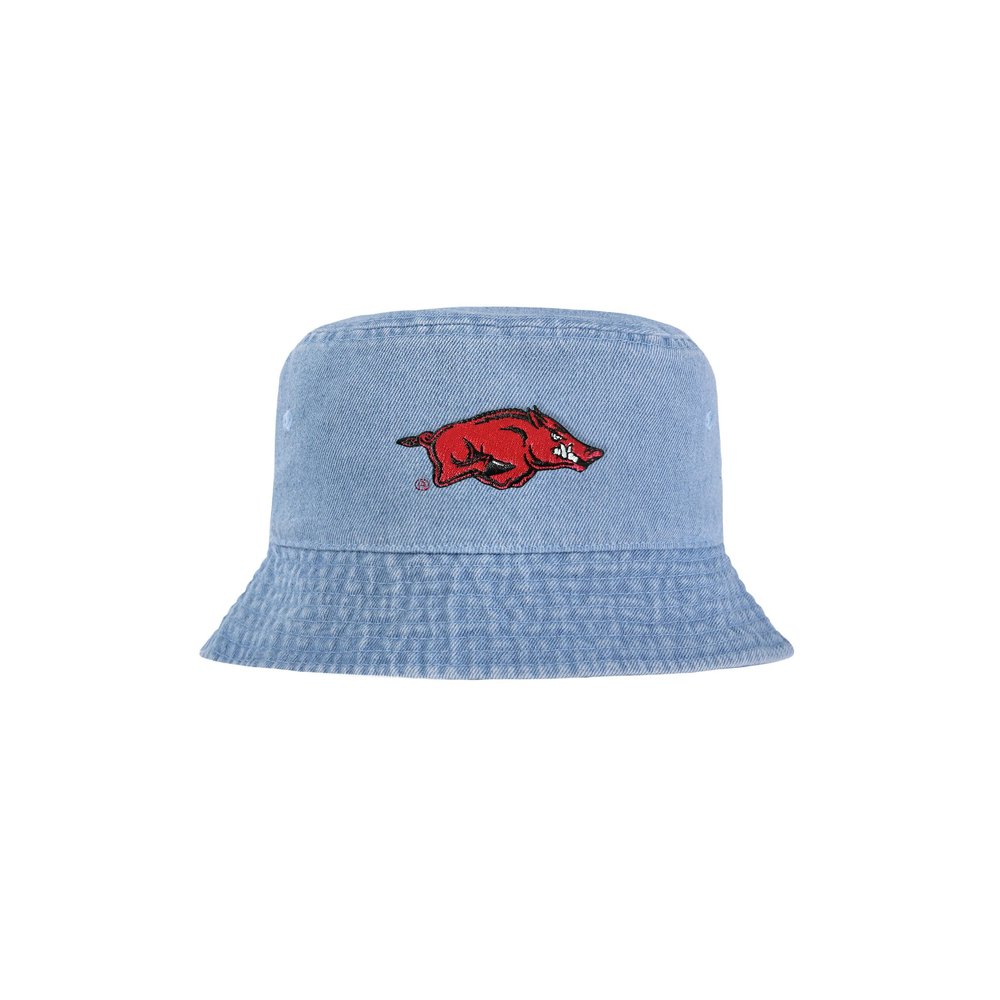 FOCO Arkansas Razorbacks NCAA Denim Bucket Hat