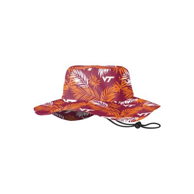 FOCO Virginia Tech Hokies NCAA Floral Boonie Hat