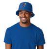 FOCO Kansas Jayhawks NCAA Solid Bucket Hat view 2