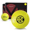 Venture Golf RD-1 Yellow Monogram Personalized Golf Balls - Double Dozen view 1