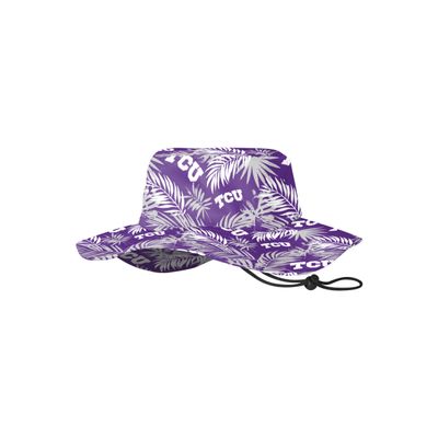 FOCO TCU Horned Frogs NCAA Floral Boonie Hat
