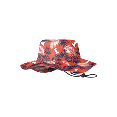 FOCO Illinois NCAA Floral Boonie Hat