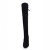 Bcshiye Women's Over The Knee Thigh High Chunky Heel Boots Long Stretch Sexy Long Boots Pointed Toe Stretch Knee Boots view 4