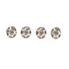 SILCA Titanium Water Bottle cage Screws | Set of 4 | Custom Wide Button Head T25 view 4