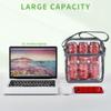 MAY TREE Clear Messenger Bag Stadium Approved Clear Bag Purse for Stadium Events Concert Sport Work (Grey) view 4