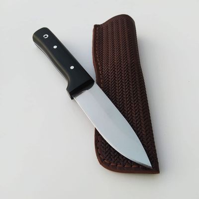 yatagan Handcraft Small Hunting Knife With sheath,Werzalit Ergonomic Handle 8.4 '' Ful Tang Blade Knife,Ultra Sharp Knife For Camping And Outdoor,Belt Knife,Tactical Fixed Blade,Bowie Knife