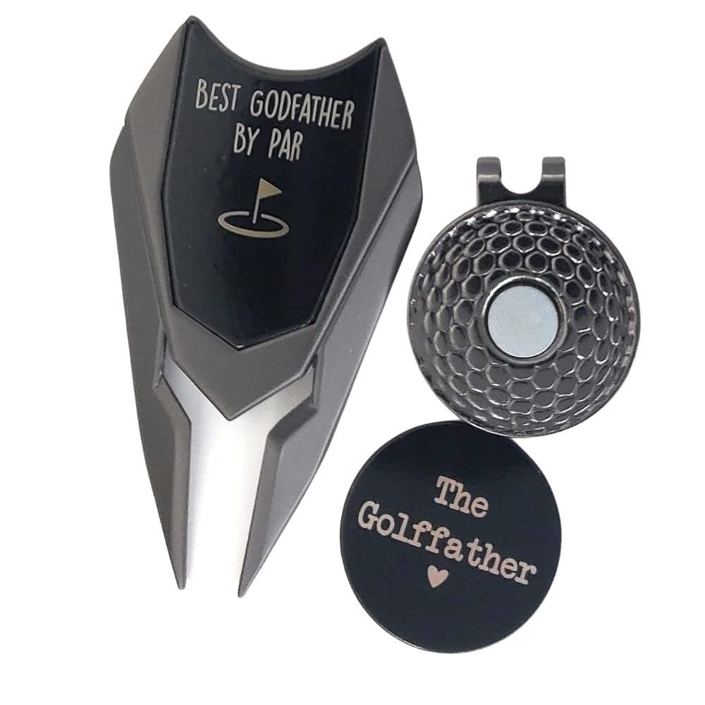 Godfather Gifts from Godchild, Godfather Gift, Will You be my Godparents Proposal Gift, God Parents Presents Proposal, God Father's Gift, Baptism Gifts for Godfather, Golf Accessories for Men Gift Set