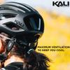 Kali Protectives Grit Road Bicycle Helmet for Adults, Road Bike Helmets for Men and Women; Helmet with Maximum Vents for Urban Road Cycling (Large/X-Large, Topo Matte Teal) view 3