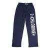 ChalkTalkSPORTS Fueled by Chlorine Sweatpants | Swimming Fleece Lined Sweatpants | Navy | Adult XX-Large view 1
